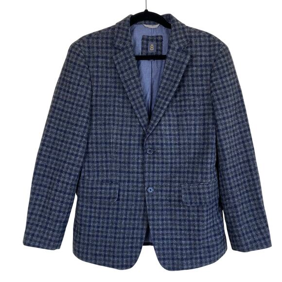 Wallin & Bros Other - Wallin & Bros Mens 38S Wool Tweed Tailored Sports Coat Blazer Elbow Patches
